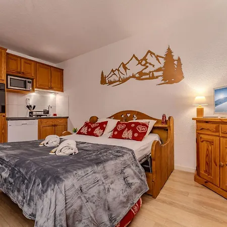 Spacious W Ski-in & Parking Apartman Saint-Marcel